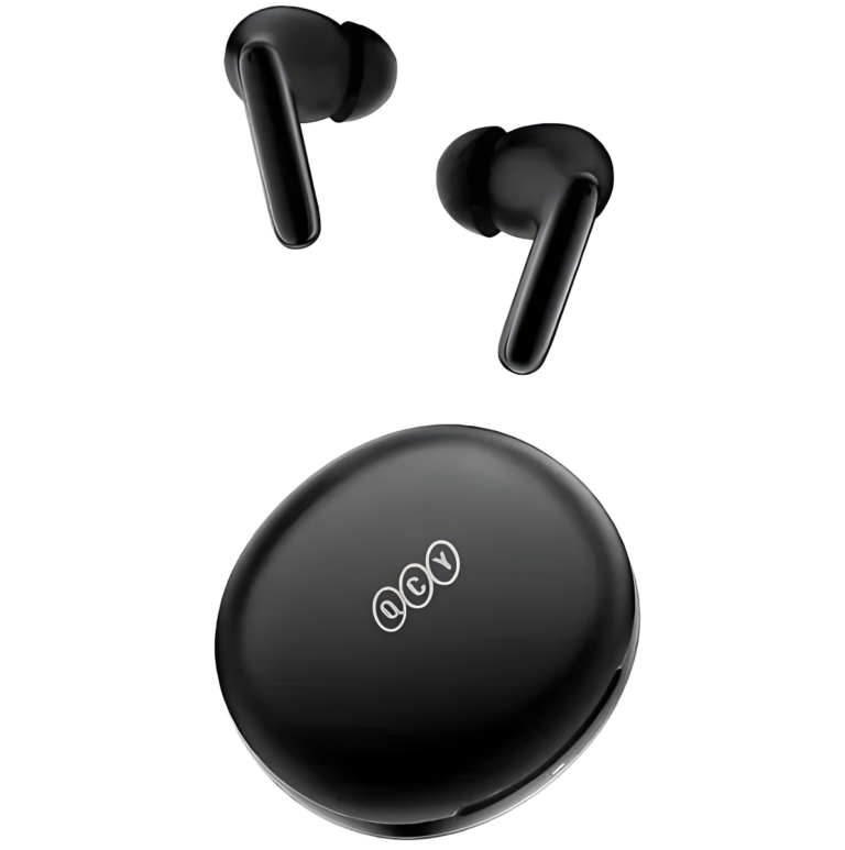 QCY T13 ANC 2 Truly Wireless Earbuds – White, Black