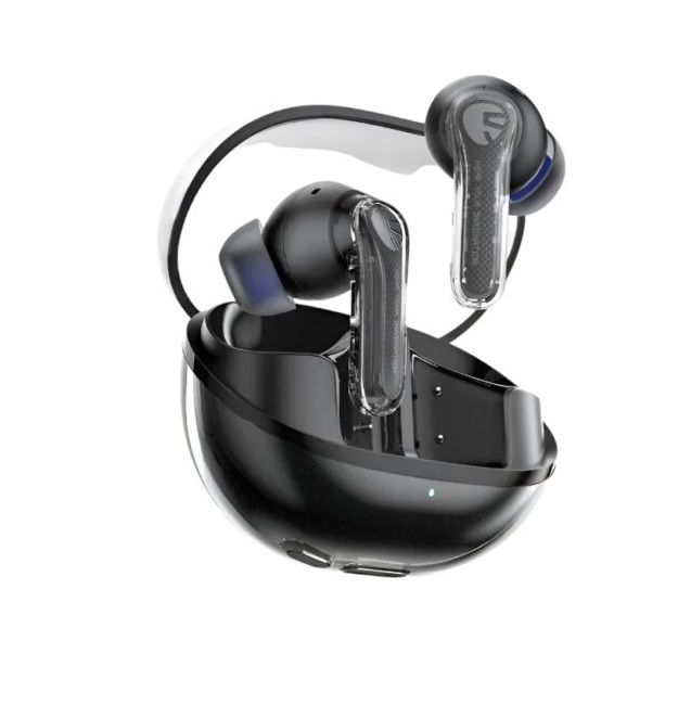 SoundPEATS Clear True Wireless Earbuds – White, Black