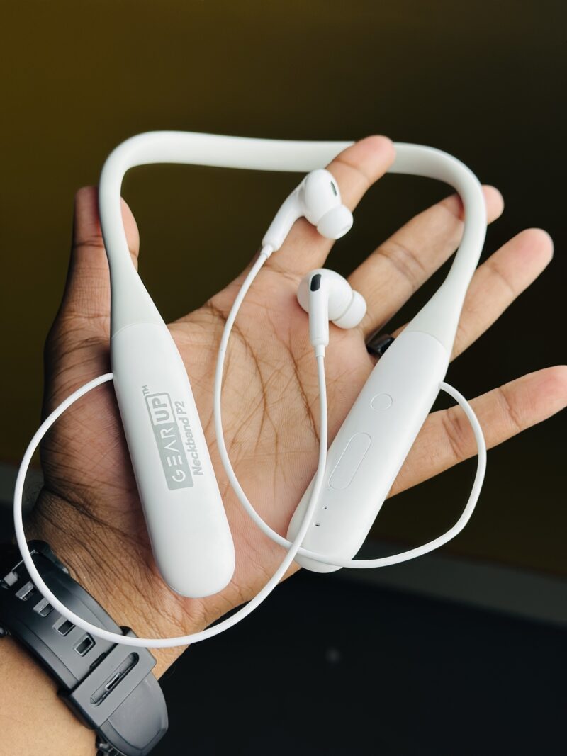 GearUP Neckband P2 – White