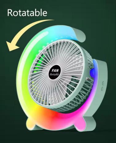 Portable USB Rechargeable Mini Desktop/Table Fan